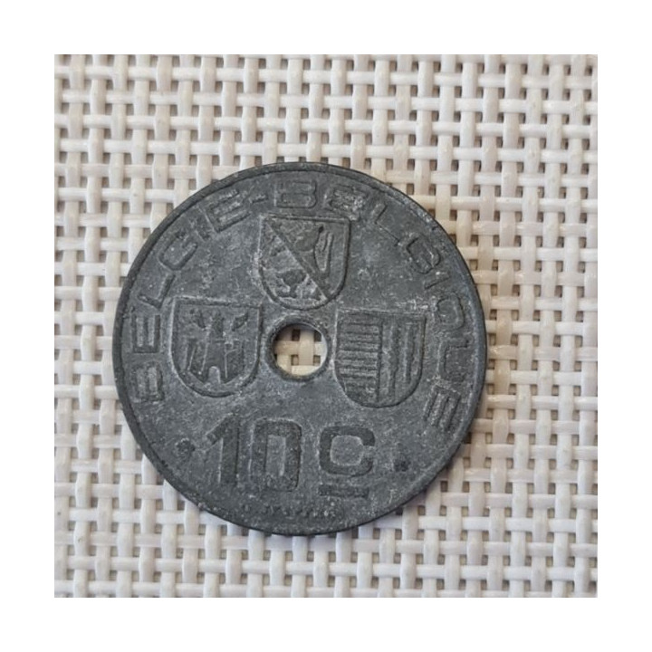 Belgium 10 Centimes 1944 KM-126 VF