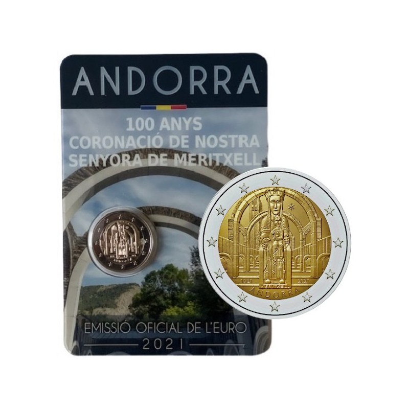 Andorra 2 Euro 2021 "Our Lady" BU (Coin Card)