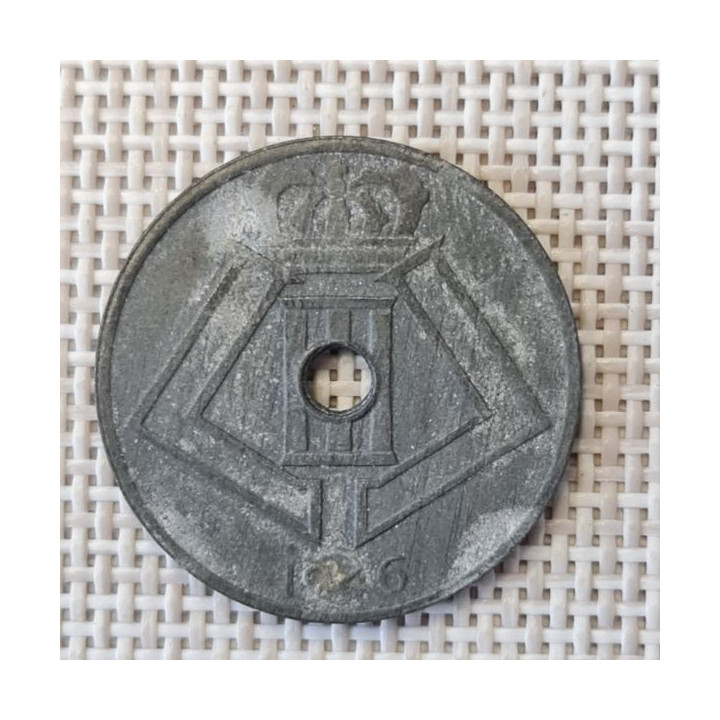 Belgium 25 Centimes 1946 KM-131 VF