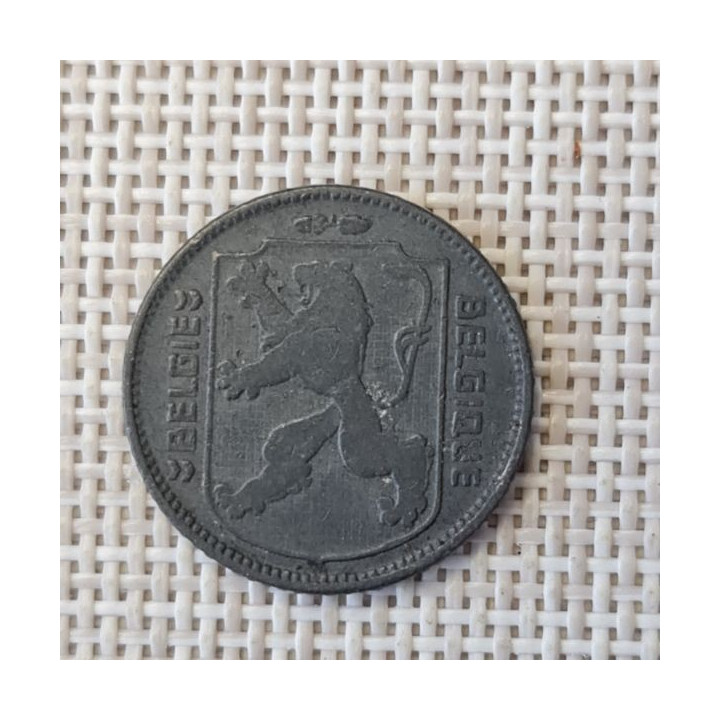 Belgium 1 Franc 1946 KM-128 VF