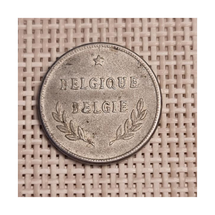 Belgium 2 Francs 1944 KM-133 VF