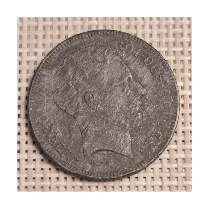Belgium 5 Francs 1945 KM-129 VF
