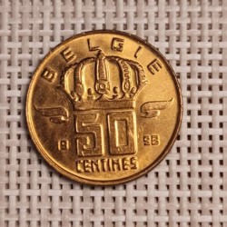 Belgium 50 Centimes 1998 KM-149 UNC