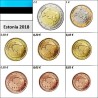 Estonia Euro Set (3,88€) 2018 UNC