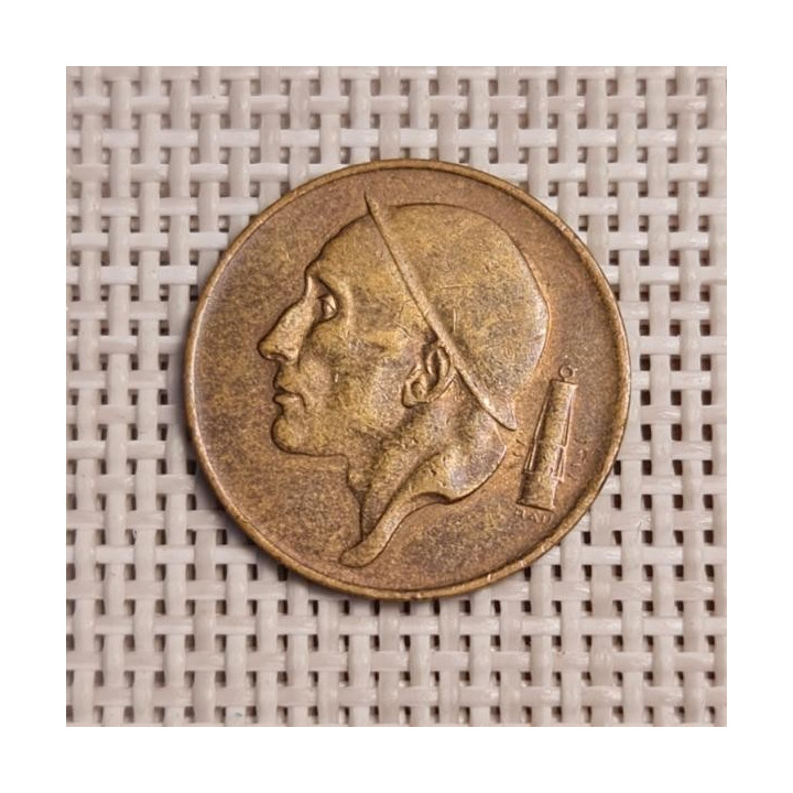 Belgium 50 Centimes 1972 KM-148 VF