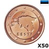 Estonia 5 Euro Cent 2022 Roll
