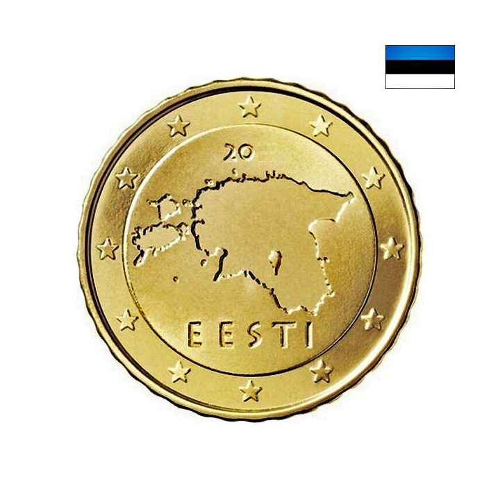 Estonia 10 Euro Cent 2022 UNC