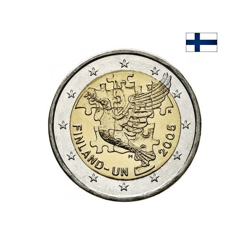 Finland 2 Euro 2005 "United Nations" UNC
