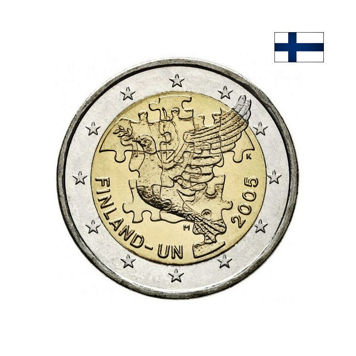 Finland 2 Euro 2005 "United Nations" UNC