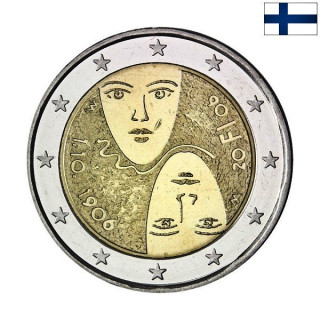 Finland 2 Euro 2006 "Suffrage" UNC