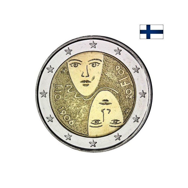 Finland 2 Euro 2006 "Suffrage" UNC