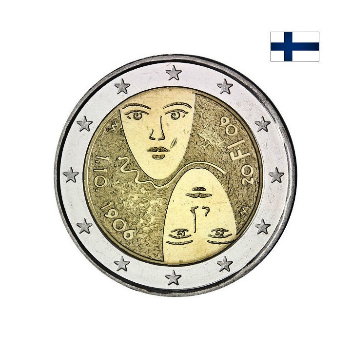 Finland 2 Euro 2006 "Suffrage" UNC