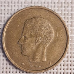 Belgium 20 Francs 1981 KM-159 VF