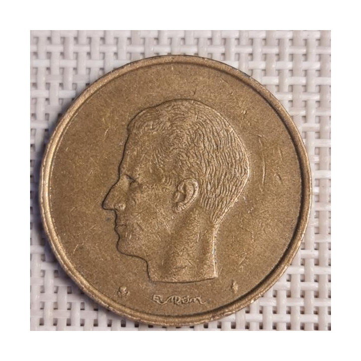 Belgium 20 Francs 1980 KM-160 VF