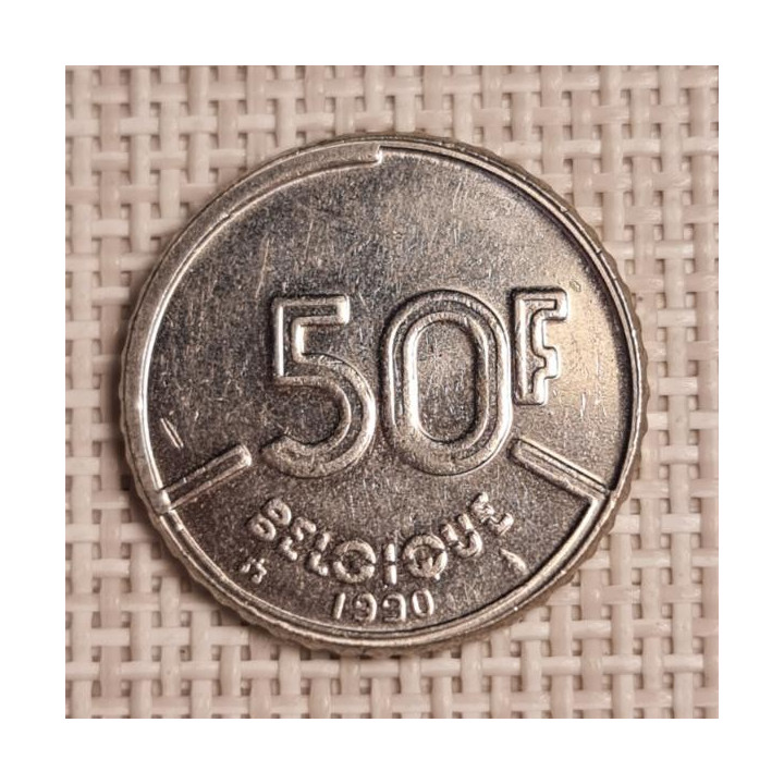 Belgium 50 Francs 1990 KM-168 VF