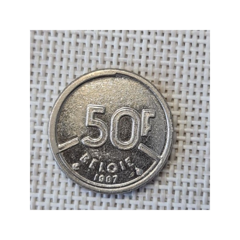 Belgium 50 Francs 1987 KM-169 VF