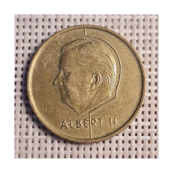 Belgium 5 Francs 1998 KM-189 VF