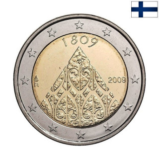 Finland 2 Euro 2009 "Finnish Autonomy" UNC