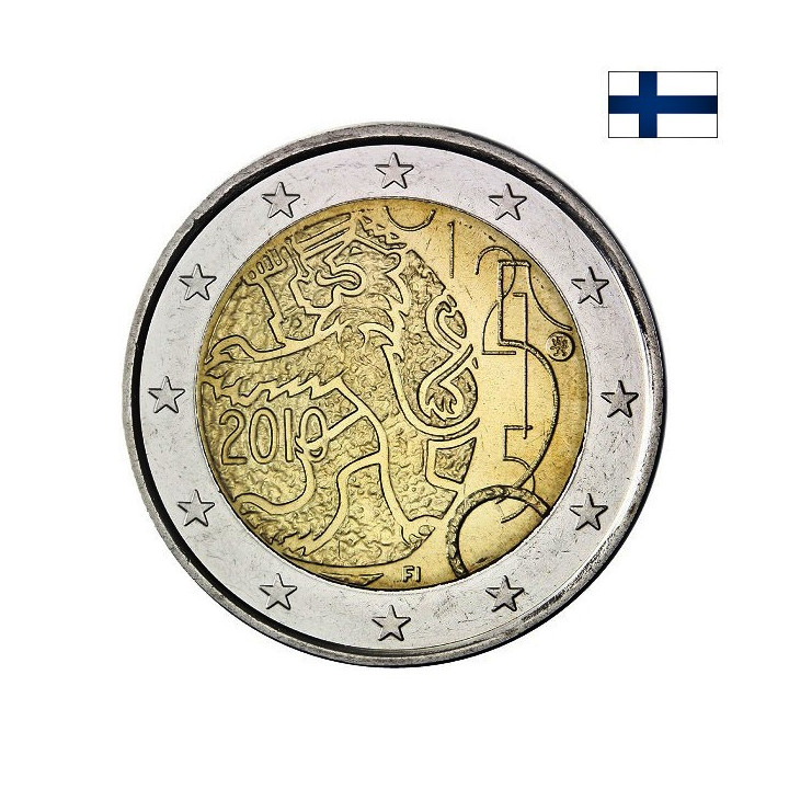 Finland 2 Euro 2010 "Currency Decree" UNC