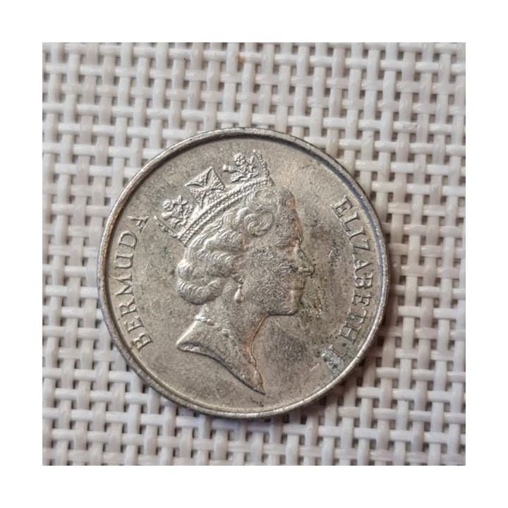 Bermuda 5 Cents 1988 KM-45 VF