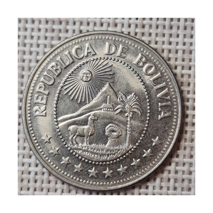 Bolivia 5 Pesos 1978 KM-197 XF