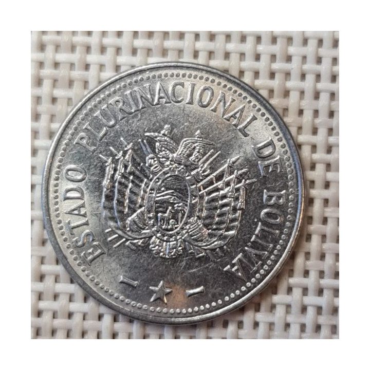 Bolivia 20 Centavos 2012 KM-215 XF