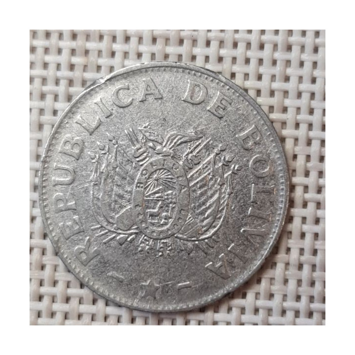 Bolivia 50 Centavos 1991 KM-204 VF