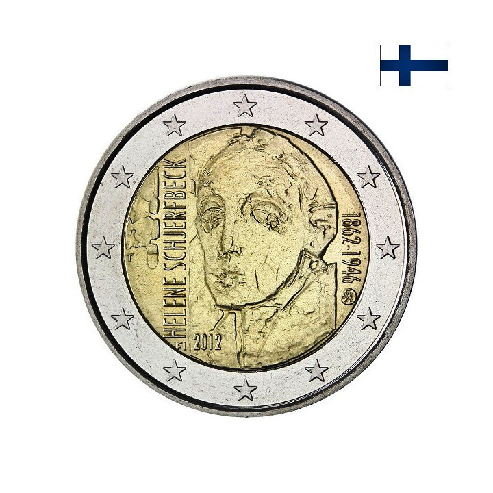 Finland 2 Euro 2012 "Helene Schjerfbeck" UNC