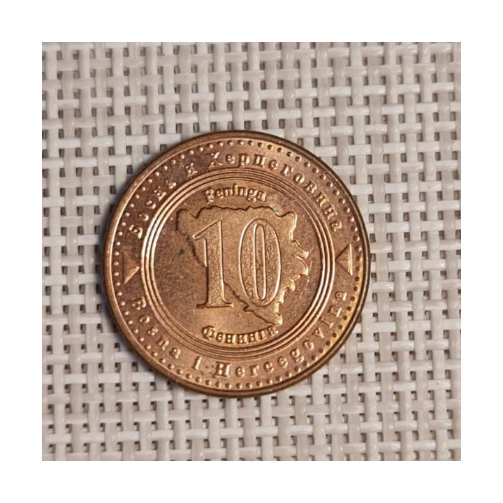 Bosnia and Herzegovina 10 Feninga 2013 KM-115 VF
