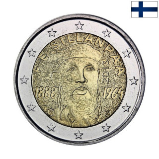 Finland 2 Euro 2013 "Eemil Sillanpää" UNC