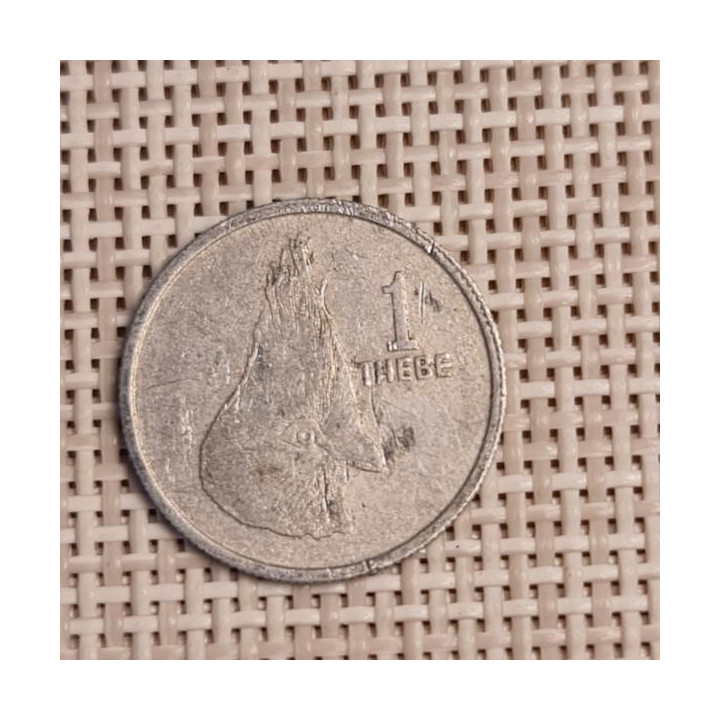 Botswana 1 Thebe 1976 KM-3 VF