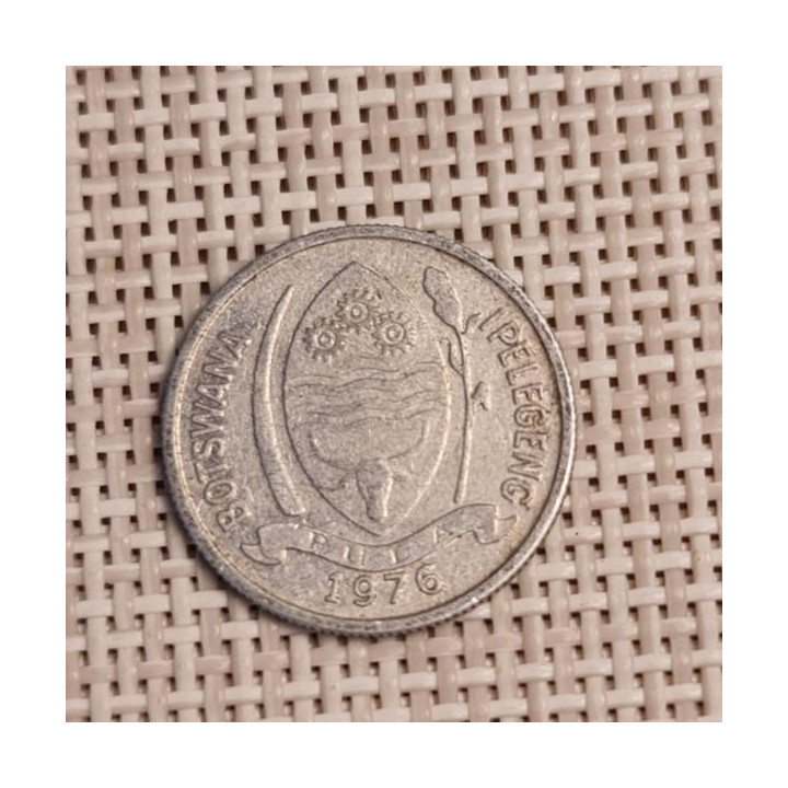 Botswana 1 Thebe 1976 KM-3 VF