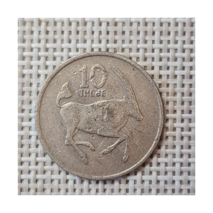 Botswana 10 Thebe 1977 KM-5 VF