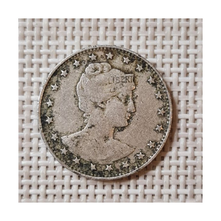 Brazil 100 Reis 1901 KM-503 VF