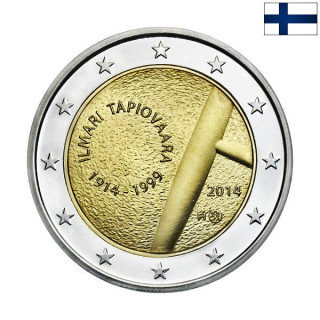 Finland 2 Euro 2014 "Ilmari Tapiovaara" UNC