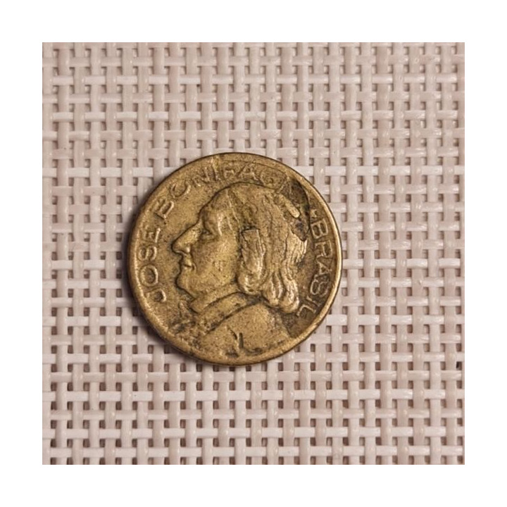 Brazil 10 Centavos 1954 KM-561 VF