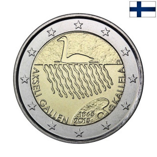 Finland 2 Euro 2015 "Kallela" UNC