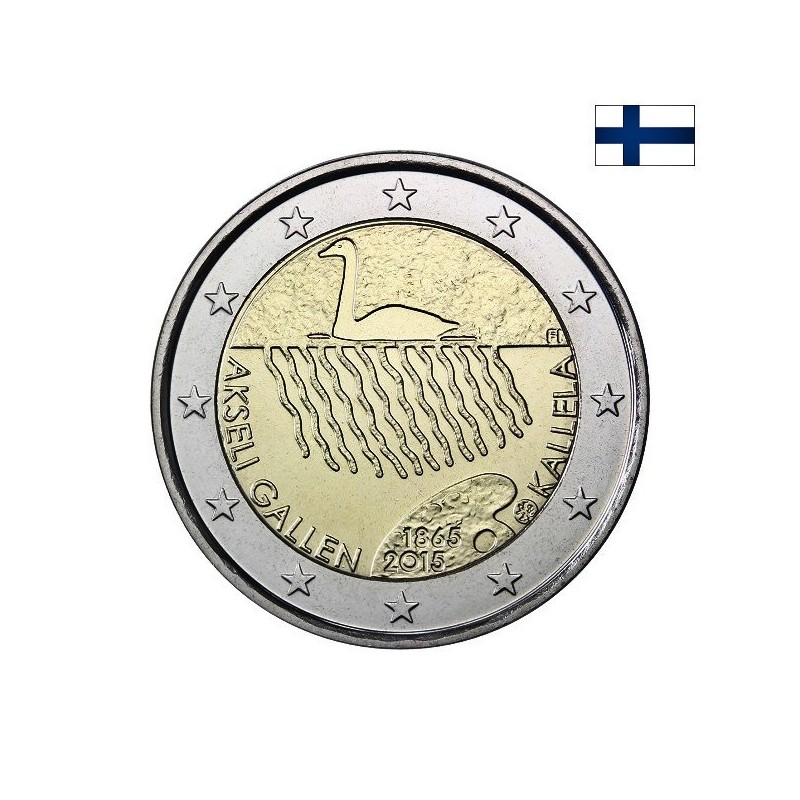 Finland 2 Euro 2015 "Kallela" UNC