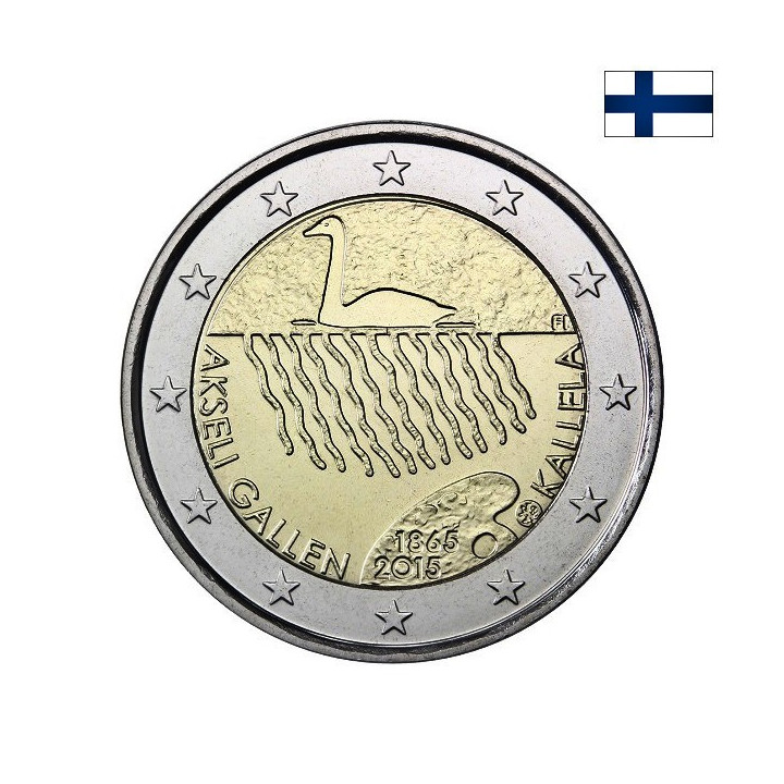 Finland 2 Euro 2015 "Kallela" UNC