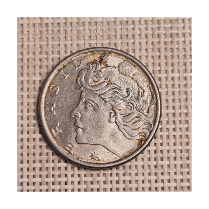 Brazil 20 Centavos 1978 KM-579.1a VF