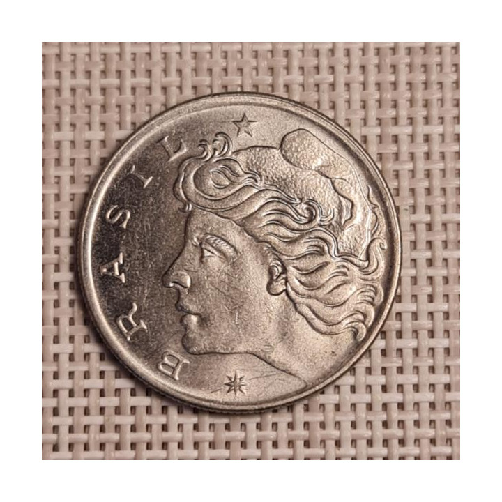 Brazil 50 Centavos 1970 KM-580a VF