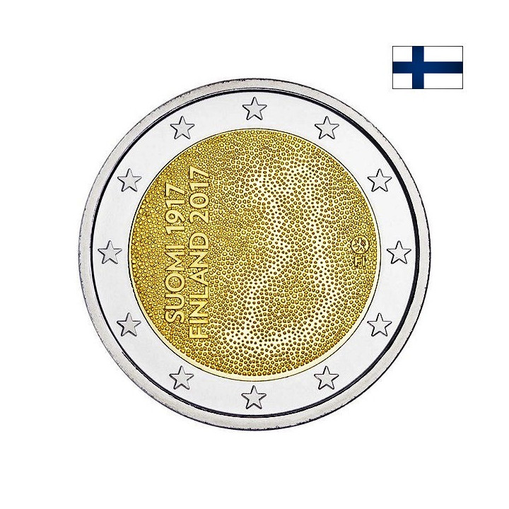 Finland 2 Euro 2017 "Independence" UNC