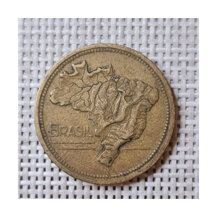 Brazil 1 Cruzeiro 1942 KM-558 VF