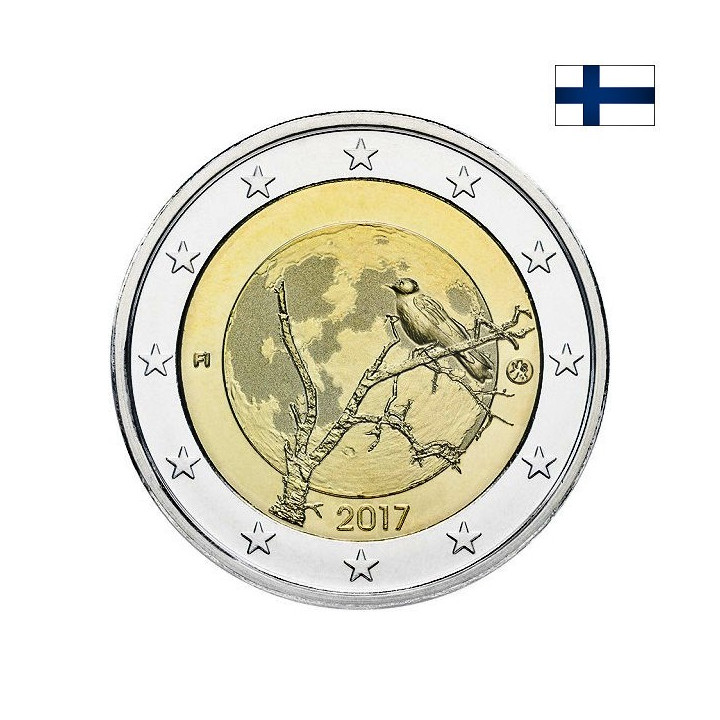 Finland 2 Euro 2017 "Finnish Nature" UNC