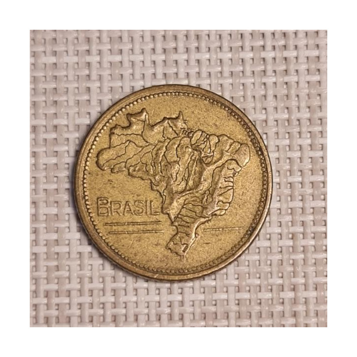 Brazil 1 Cruzeiro 1949 KM-558 VF