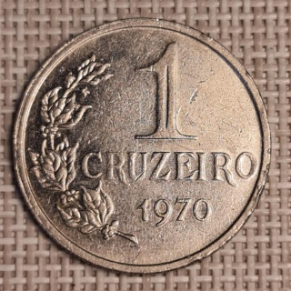 Brazil 1 Cruzeiro 1970 KM-581 VF