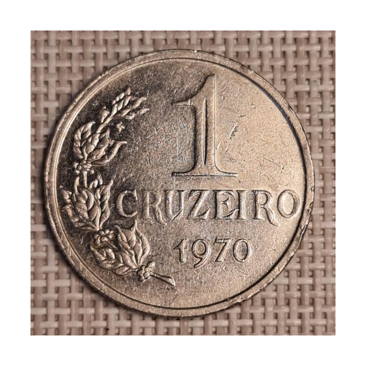 Brazil 1 Cruzeiro 1970 KM-581 VF