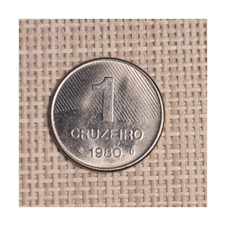 Brazil 1 Cruzeiro 1980 KM-590 VF