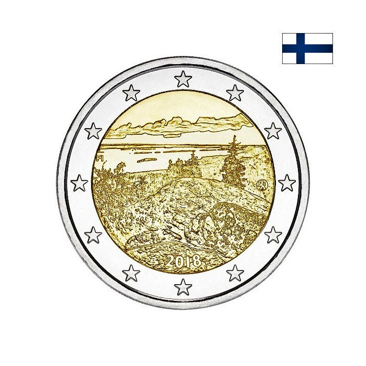 Finland 2 Euro 2018 "Koli" UNC