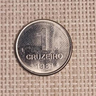 Brazil 1 Cruzeiro 1981 KM-590 VF